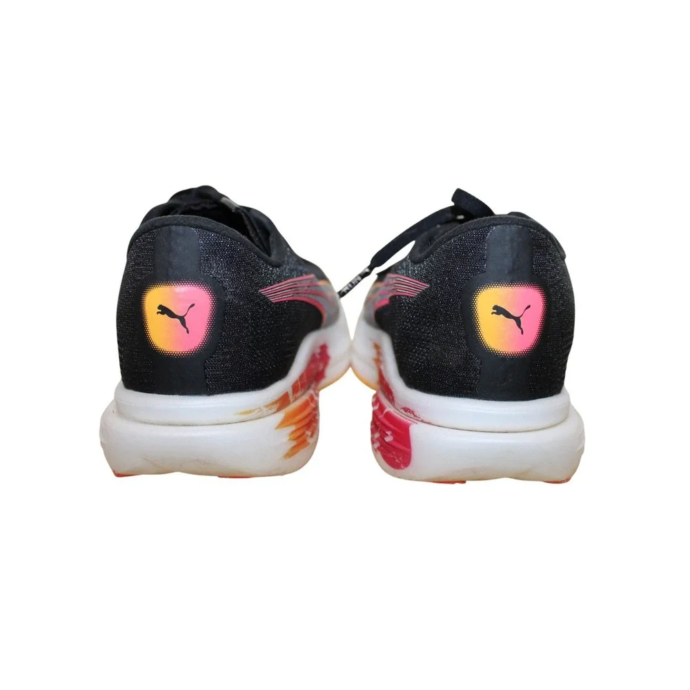 Puma Deviate Nitro Elite 2 Running Shoes Women 5.5 Black Pink 309696-01